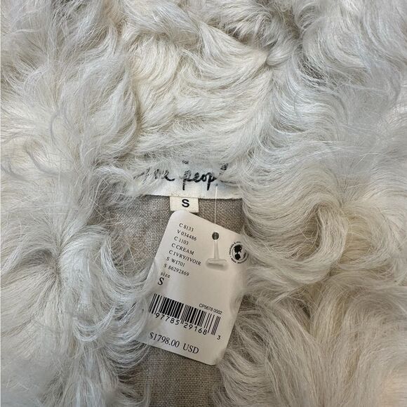 Nigel Preston Lambskin & Wool Knit Patchwork Artisan Jacket Size Small NWT - Picture 10 of 14